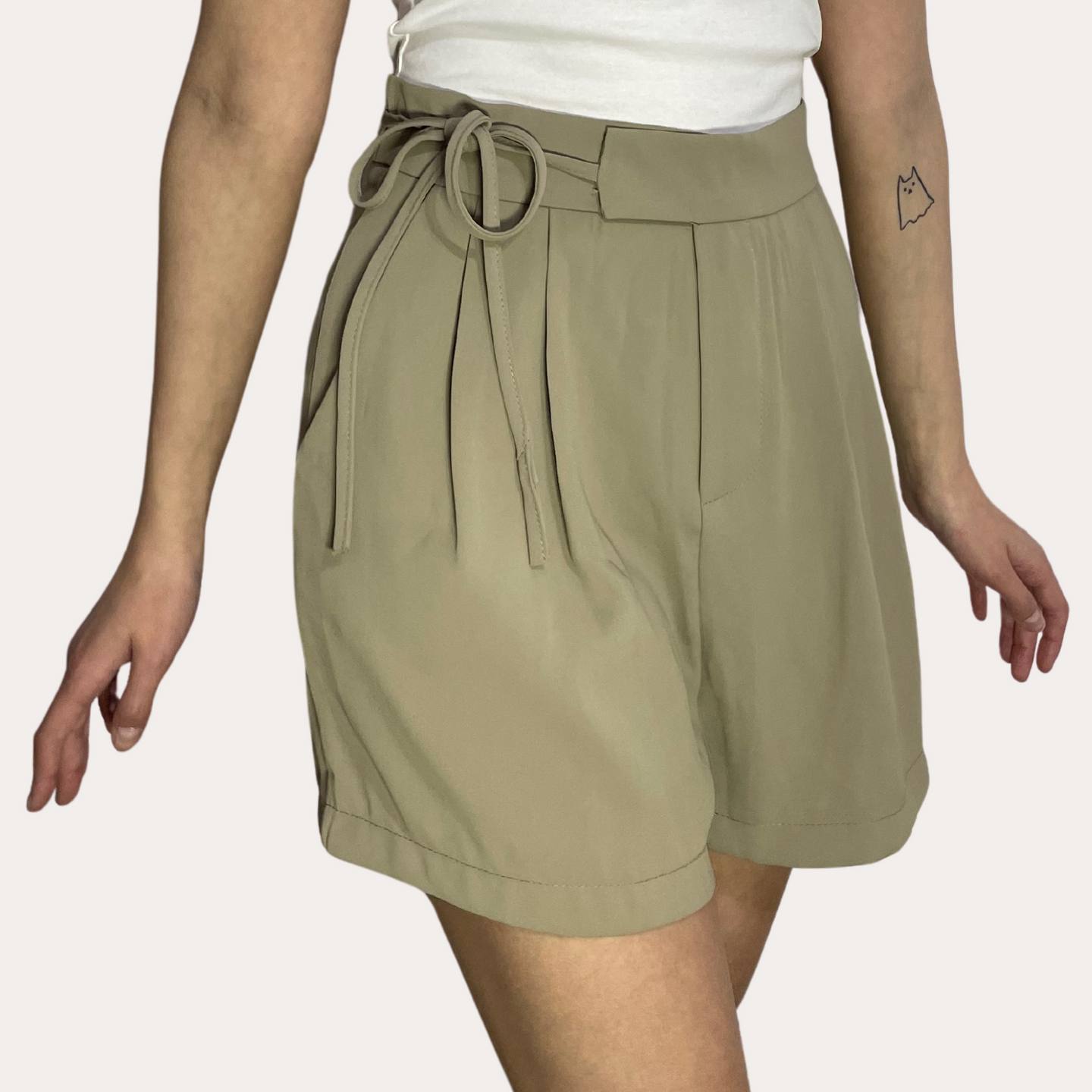 Ribbon Tie Shorts